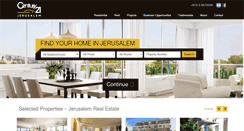 Desktop Screenshot of century21jerusalem.com
