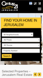Mobile Screenshot of century21jerusalem.com